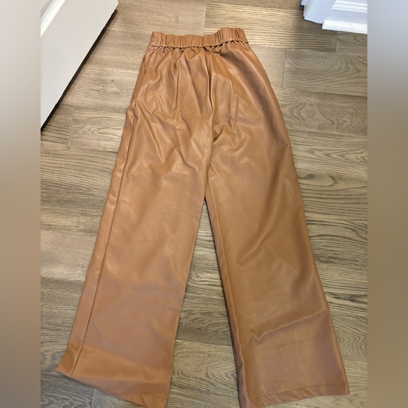 Ovi Tan Straight Leg Pants - Picture 2 of 4